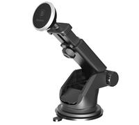 Baseus Solid Series Support magnétique télescopique pour voiture Support pour téléphone argenté (SULX-0S)