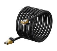Baseus Speed Seven High Speed RJ45 Câble réseau 10Gbps 8m noir (WKJS010601)