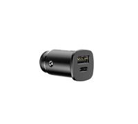 Baseus Chargeur allume-cigare 5A - Charge rapide USB/USB Type C - Noir