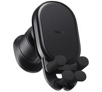 Baseus Stable Gravitational - Support de téléphone pour voiture - Charge sans fil 15 W - Grille d'aération - Noir