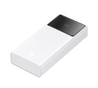 Baseus Star-Lord Batterie externe 20 000 mAh 65 W - Blanc
