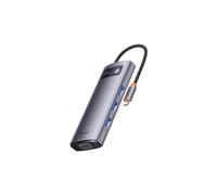 Baseus Station d'accueil Portable USB-C 3.0 StarJoy 7en1 (Gris)