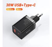 Baseus Super Si 30w Usb C Chargeur Adaptateur Pour Iphone 14 13 12 Pro Max Ipad Type C Qc 3.0 Pd Charge Rapide Pour Xiaomi Chargeur Rapide