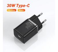 Baseus Super Si 30w Usb C Chargeur Adaptateur Pour Iphone 14 13 12 Pro Max Ipad Type C Qc 3.0 Pd Charge Rapide Pour Xiaomi Chargeur Rapide