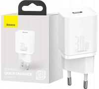 Baseus Super Si Quick Charger 1C 30W (Blanc)
