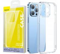 Baseus SuperCeramic Series Glass Case Case en verre pour iPhone 13 Pro 6.1" 2021 + kit de nettoyage