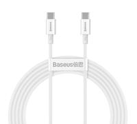 Baseus Superior Câble Usb 1 M Usb 2.0 Usb C Blanc