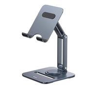 Baseus Support De Tablette Pour Ipad Pro 12.9 11 Xiaomi Tablette Support De Bureau En Aluminium Pour Ipad Support Support De Montage Support.Rotatable Foldable.