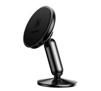 Baseus Support de téléphone magnétique Bullet SUYZD-01 - Pour tableau de bord de voiture - Noir
