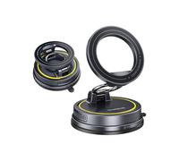 Baseus Support de voiture Magsafe - Ventouse de 54 kg - Réglable à 720 ° - Support de téléphone portable pliable avec gel lavable réutilisable pour voiture et iPhone 16 15 14 13 Pro Max