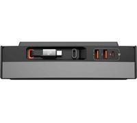 Baseus T-Space Series Hub USB pour Tesla Model 3 / Y avec câble USB-C 45 W intégré - Noir