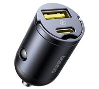 Baseus Tiny Star Mini Universel Noir Allume-cigare Charge rapide Auto