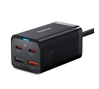 Chargeur secteur Baseus GaN3 Pro 2x ports USB-A + 2x ports USB-C 65W (Noir)