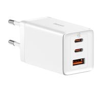 Baseus Gan5 Pro Wall Charger 2xusb-C + Usb, 65w (White)
