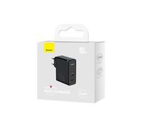 Baseus Travel Charger GaN5 Pro Quick Wall Charger C+U, PD3.0, QC4.0 +, AFC, 100W EU Black (CCGP090201)