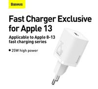 Baseus Travel Charger Set Super Si 1c Qc (with Mini White Cable Type-