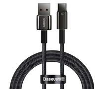 Baseus Tungsten Gold Câble USB vers Type-C 100 W Noir 1 m