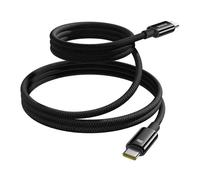 Baseus Tungsten Gold Charging Cable Usb-c To Usb-c 100w 1m (black)