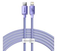 Baseus Câble Crystal Shine Series Type-C vers Lightning Charge rapide 20W 2 m Violet