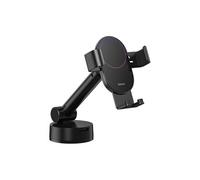 Baseus Baseus Simplism Gravity Support de téléphone pour voiture Tableau de bord / avant Pliable Réglable Noir Noir