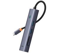 Baseus UltraJoy Hub 7-en-1, USB-C vers HDMI4K@60Hz, 2xUSB 3.0, 1xPD, 1xRJ45