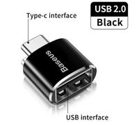 Baseus USB 3.1 OTG adaptateur type-c à USBC USB-A Type C femelle convertisseur pour Macbook Xiaomi Huawei Samsung 10Gbps données OTG Adapter - Type Type C to USB Female