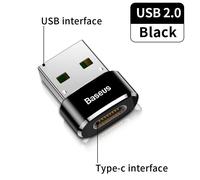 Baseus USB 3.1 OTG adaptateur type-c à USBC USB-A Type C femelle convertisseur pour Macbook Xiaomi Huawei Samsung 10Gbps données OTG Adapter - Type USB to Type C Female
