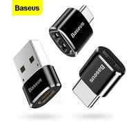 Baseus USB à Type C OTG adaptateur USB USB-C mâle à Micro USB type-c femelle convertisseur pour Macbook Samsung S20 USBC OTG connecteur Adaptateur Type C vers USB Femelle