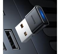 Baseus USB Bluetooth adaptateur Bluetooth 5.1 musique récepteur Audio transmetteur pour PC haut-parleur ordinateur portable souris sans fil transmetteur USB - Type Black