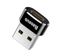 Baseus USB - Usb-C Adaptateur Dongle Fiche Magasin Audio/Video Noir Plug&play