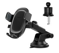 BASEUS Voiture Téléphone Support pour 13.7-18.3cm Smartphones, Noir
