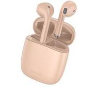 Baseus w04 sports tws sans fil casque bluetooth écouteur 5. 0 dans l'oreille casque rose + yokuli® boîte de rangement bleu G