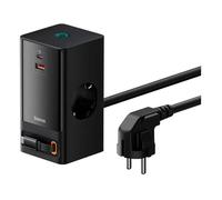 Baseus Wall Charger/powerstrip PowerCombo 65W (Black)