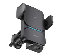 Baseus Wisdom Car Mount Wireless Charger Support actif Mobile/smartphone Noir