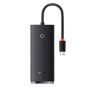 baseus adapter hub type-c sur 4xusb3.0 0,25 metra (wkqx030301) noir