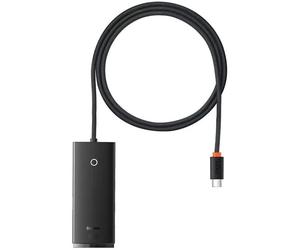 Baseus WKQX030401 hub & concentrateur USB Type-C 5000 Mbit/s Noir