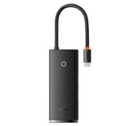 Baseus WKQX040001 hub & concentrateur USB Type-C Noir