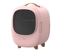 Baseus Zero Space Fridge Cool&Heat Mini réfrigérateur pour prise 220 V et allume-cigare 12 V Rose CRBX01-C04