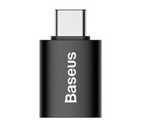 Baseus Adaptateur OTG Ingenuity Series Mini Type-C vers USB-A 3.1 10 Gbps Noir