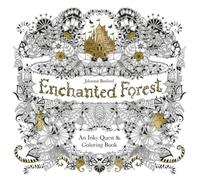 Basford, J: Enchanted Forest: An Inky Quest & Coloring Book