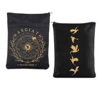 Basgiath War College Dragon Rider Book Sleeve - Cadeau inspiré de la fantaisie, Basgiath Dragon BS1, Trousse de beauté