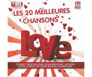 Bashung, Pagny, Michael Jackson, Chris De Burgh, Puggy, Keane, Maroon 5, Jamie Cullum, Donna Summer - Les 20 Meilleures Chansons Love [Bel RTL / Cine Tele Revue - 2013]