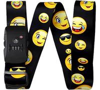 Basi 0006-0321 Sangle de valise 50 mm TSA avec serrure à combinaison