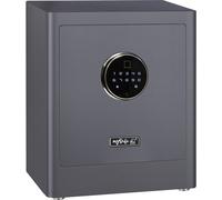 Basi 2020-0000-1200 mySafe Premium 350 Coffre-fort à poser avec serrure à combinaison, serrure à empreinte digitale gris
