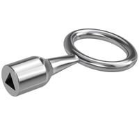 Basi 301D-8 Clé forée argent