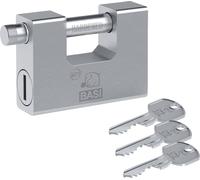Basi 6210-9000 Cadenas 94 mm fermeture différente avec serrure à clé