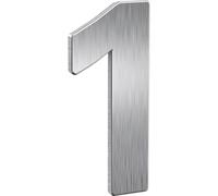 Basi 7300-0001 Plaque de numéro de maison acier inoxydable