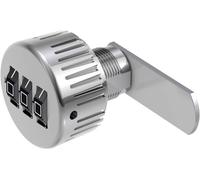 Basi 9000-1362 Serrure à levier chrome