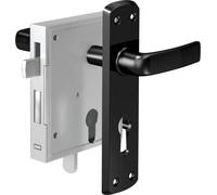 Basi 9900-0002 Serrure à pêne noir