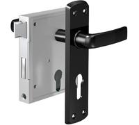 Basi 9900-0003 Serrure à pêne argent